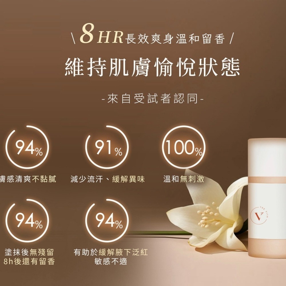 現貨免運│THE VITA 淨味體香膏 清新除臭體香棒 THE VITA 體香膏 65g-細節圖6