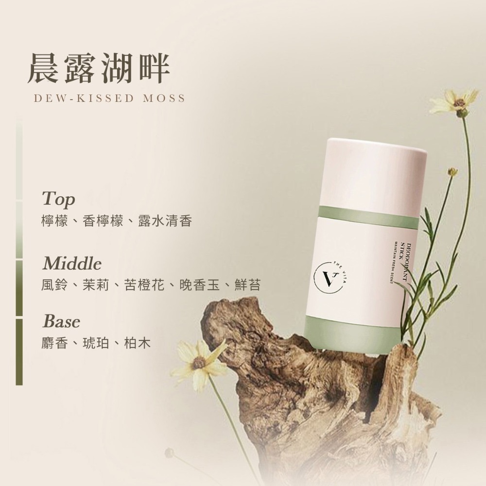 現貨免運│THE VITA 淨味體香膏 清新除臭體香棒 THE VITA 體香膏 65g-規格圖8