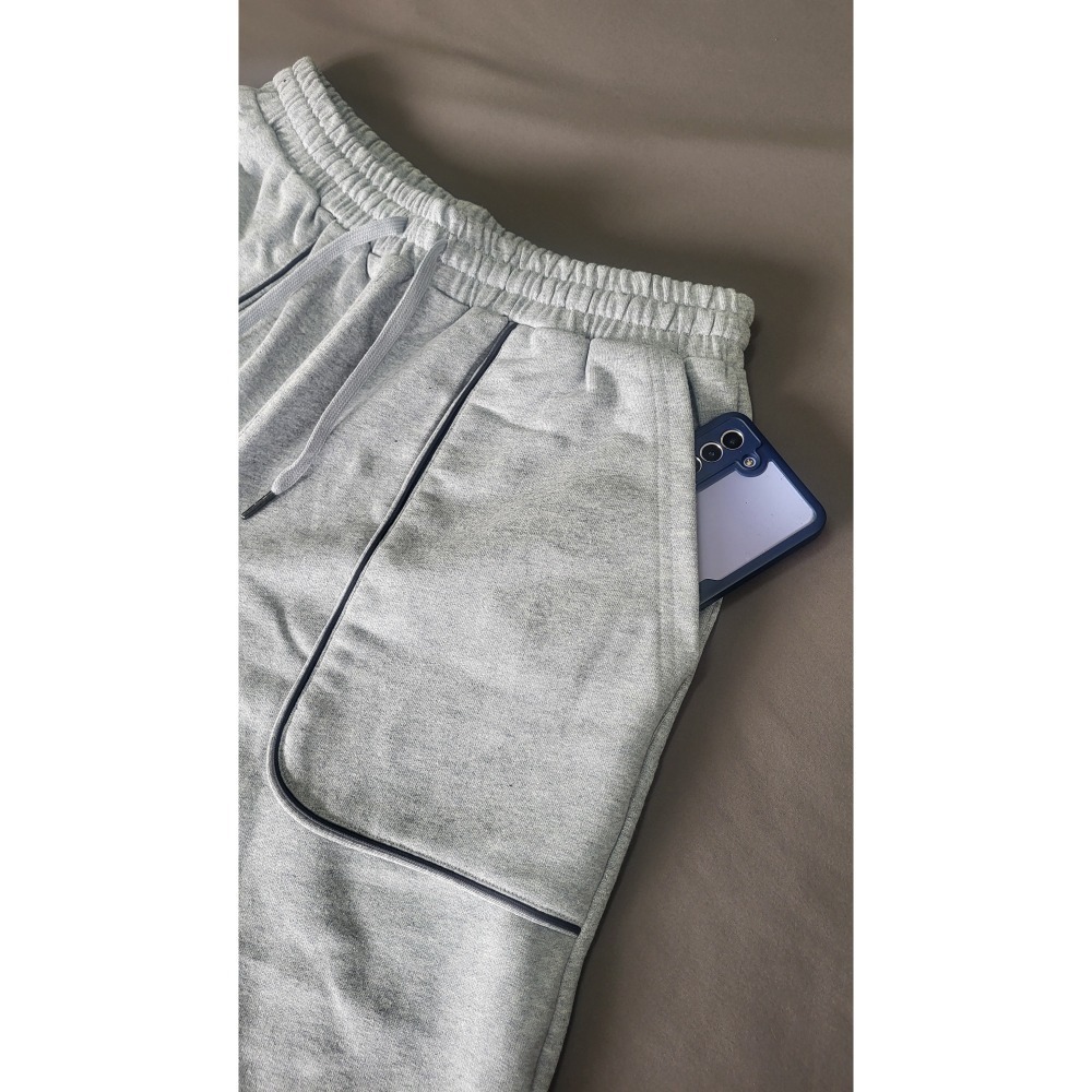 【to be】休閒短褲 針織 多口袋 鬆緊腰頭 男裝 日版 寬鬆 親膚 台灣製造-細節圖8