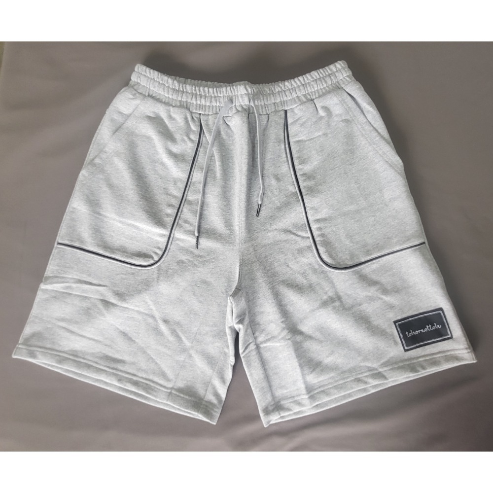 【to be】休閒短褲 針織 多口袋 鬆緊腰頭 男裝 日版 寬鬆 親膚 台灣製造-規格圖11