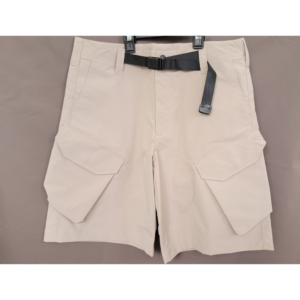 【to be】戰術短褲 休閒 平織 多口袋 調節繩 男裝 日版 寬鬆 台灣製造-規格圖8