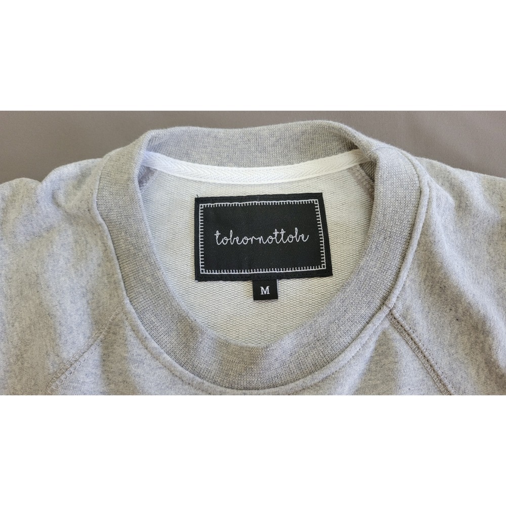 【to be】<新品上架>  多拼接 落肩 大學T 男裝 上衣 日版 寬鬆 親膚 台灣製造-細節圖9