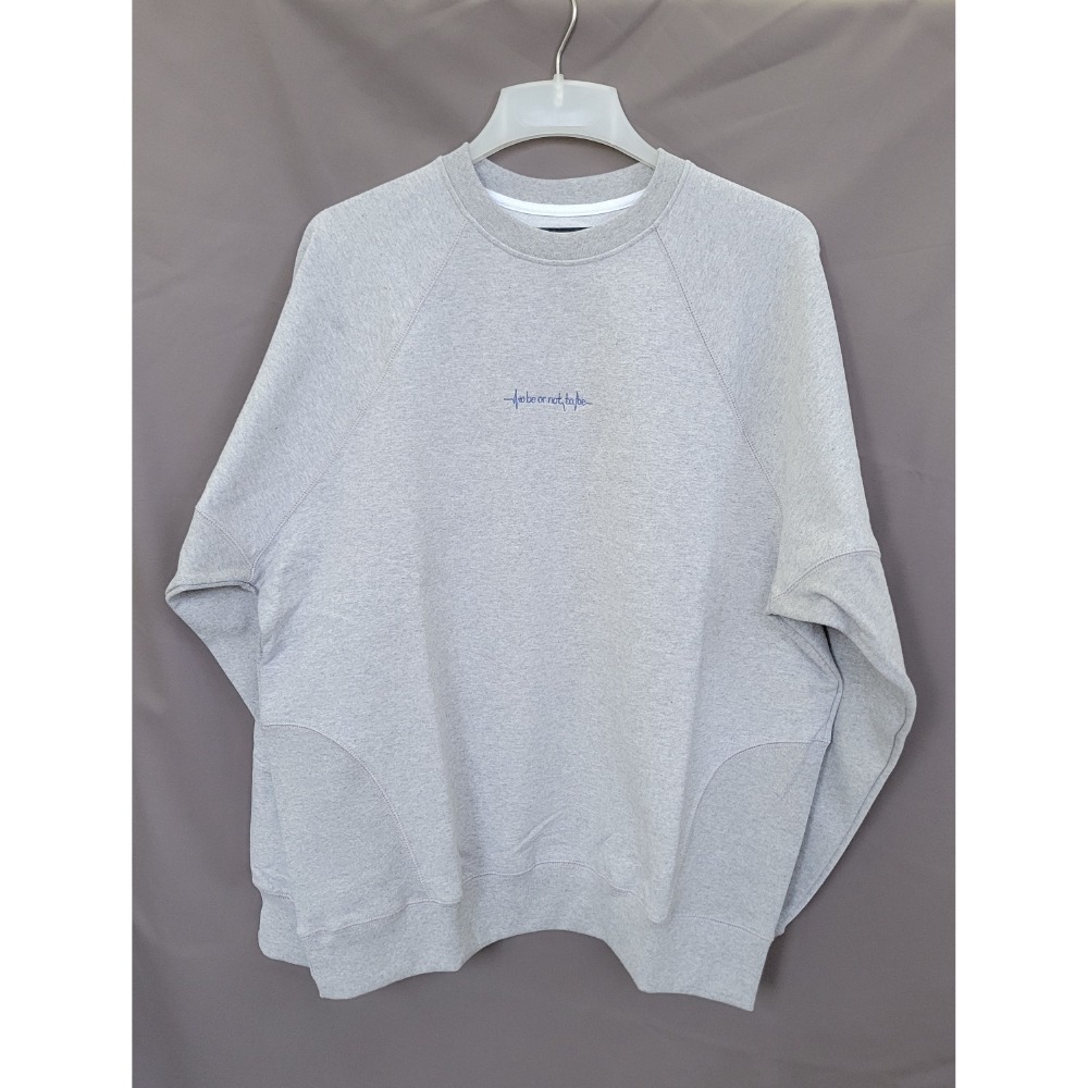 【to be】<新品上架>  多拼接 落肩 大學T 男裝 上衣 日版 寬鬆 親膚 台灣製造-規格圖11