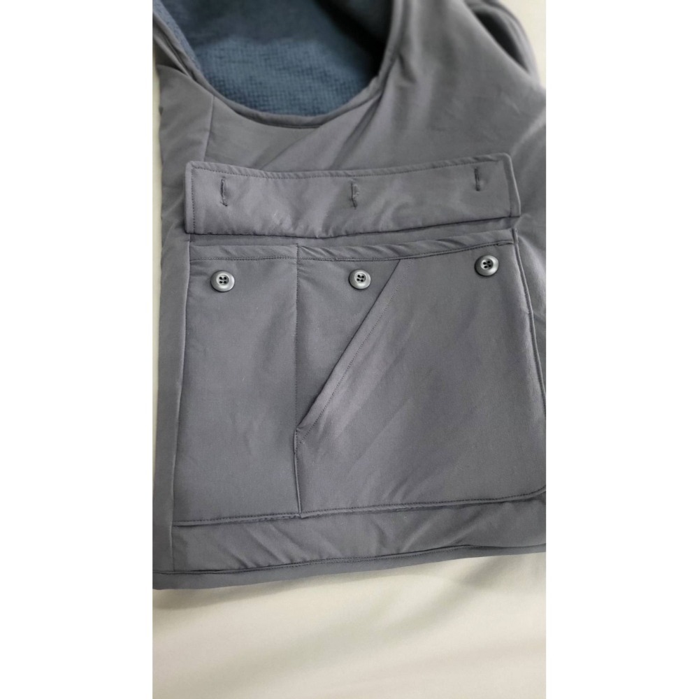 【to be】<新品上架> 雙面穿背心 男裝  3M保溫棉 華夫格 日版 寬鬆 親膚 台灣製造-細節圖10