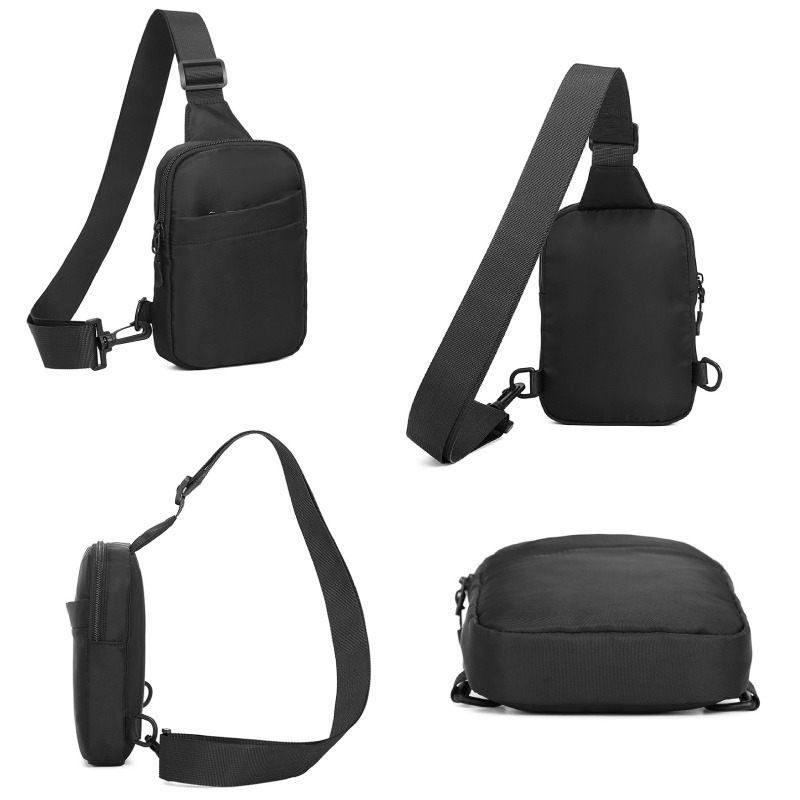 隨身胸包 手機包 方便出門 單肩包 胸前包 錢包 零錢包 側背包 包包 男包 魔法巷-細節圖6