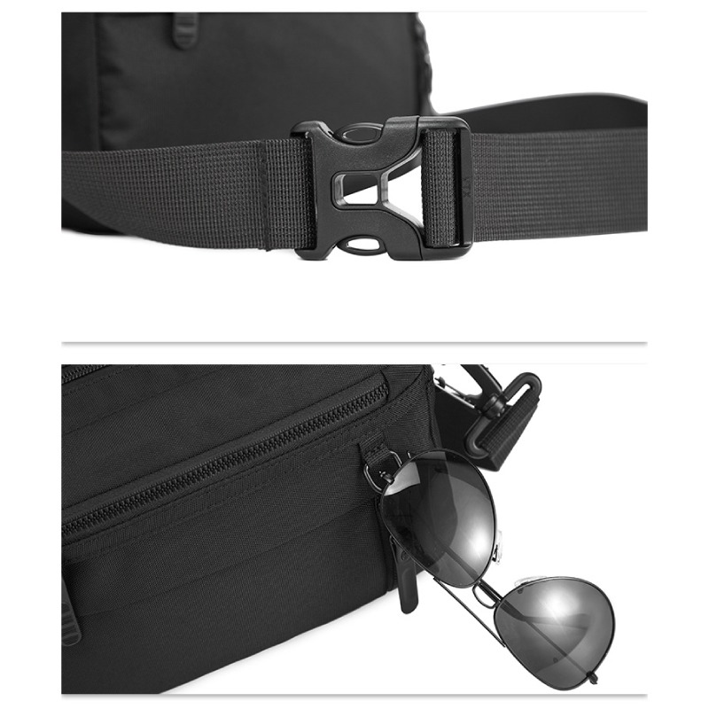 牛津郵差包 台灣現貨 肩背包 側背包 單肩包 手機包 日用包 包包 男包 魔法巷-細節圖7