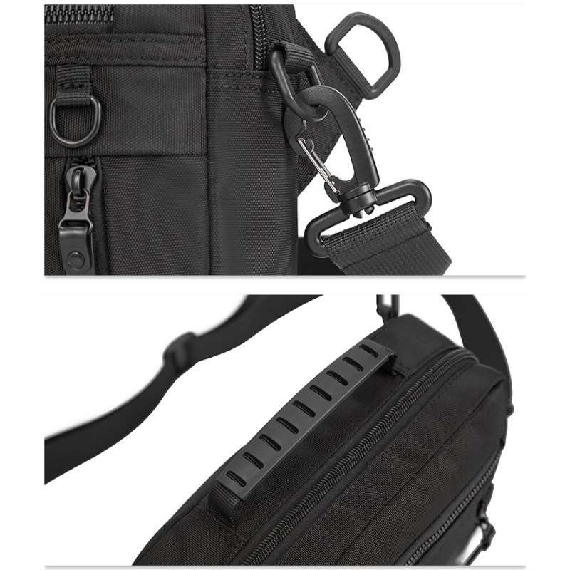 牛津郵差包 台灣現貨 肩背包 側背包 單肩包 手機包 日用包 包包 男包 魔法巷-細節圖8