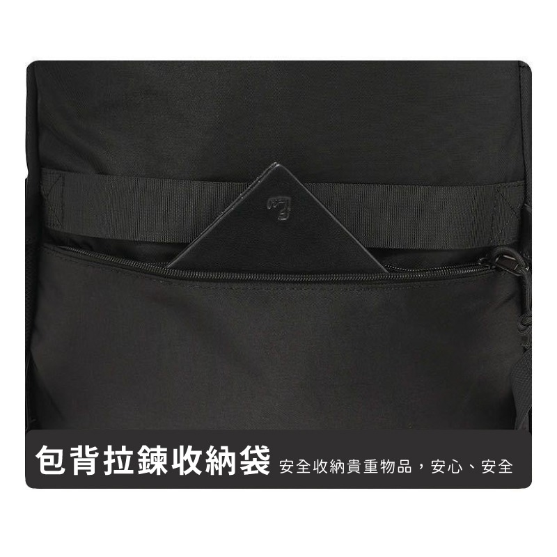 機能電腦後背包 可裝17吋筆電 大容量 多口袋 雙肩背包 魔法巷-細節圖8