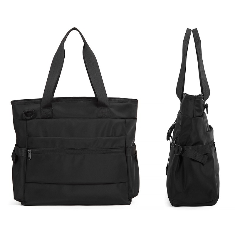 工裝肩背包 日系托特包 台灣現貨 單肩包 側背包 手拿包 行李包 背包 男包 魔法巷-細節圖7