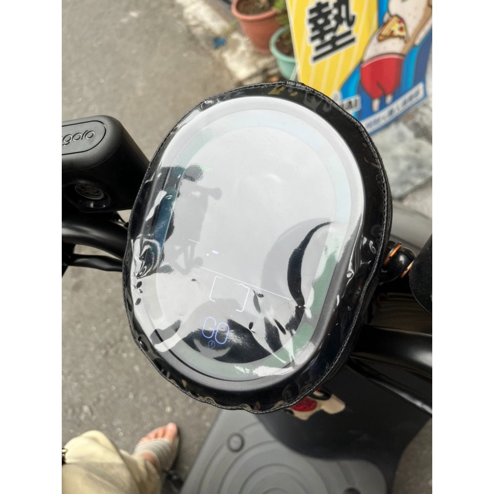 新 gogoro delight 透明防刮車套 機車保護套 New Gogoro delight 機車車套 保護套-規格圖5