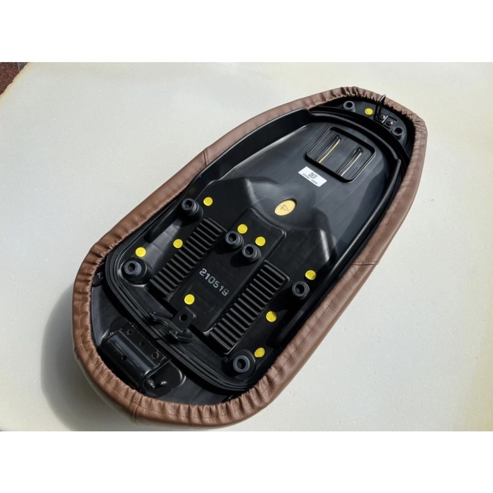 【Ionex 光陽電動車】Ionex S6 S6 rex S7 S7r 隔熱坐墊套 透明坐墊套 咖啡色 坐墊套-細節圖4