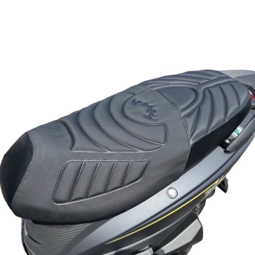 鯊魚紋坐墊套-素黑無圖案(現貨)