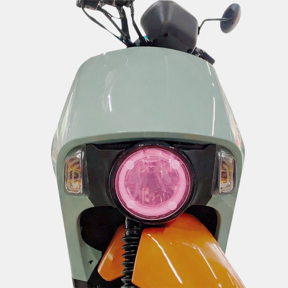 4mica KRN 大燈護片 附子母扣 4MICA改裝 大燈罩 大燈殼 4MICA 125 4MICA 150 機車配件-規格圖8