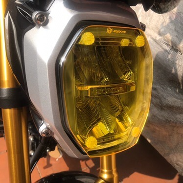 msx125 大燈護片 msx125 改裝 msx grom 大燈護片msx125 grom 大燈燈殼 大燈燈罩-規格圖7