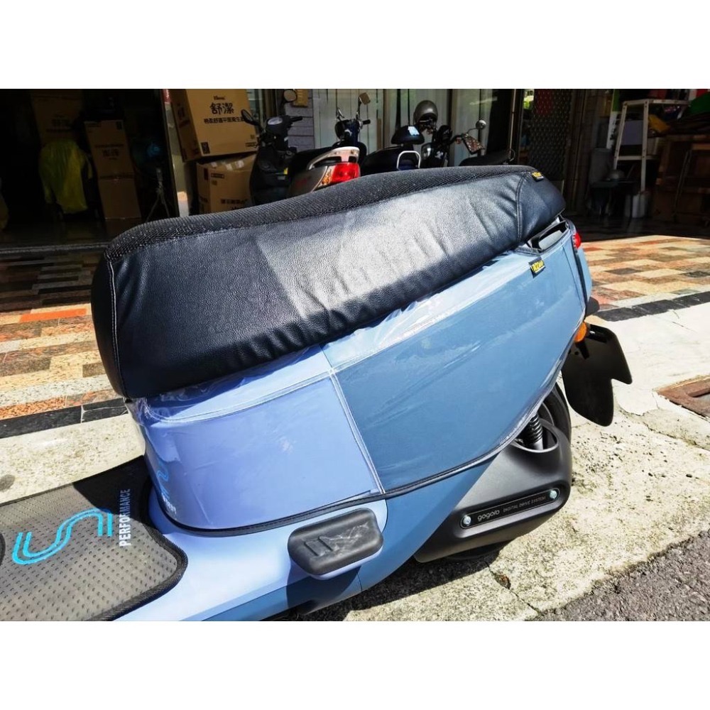 gogoro viva xl gogoro3 eReady fun run  皮革防刮套 保護套 防水 防刮 車衣 車套-規格圖5