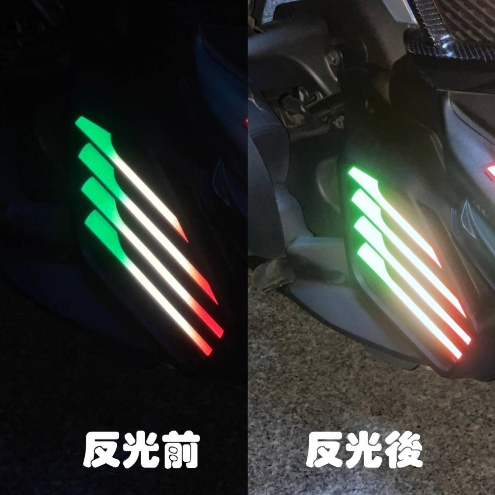 YAHAMA 勁戰6 / 6.5 代 水箱蓋反光貼紙 機車貼紙 犀牛皮儀表貼 六代戰  勁戰六代 彩貼-規格圖5