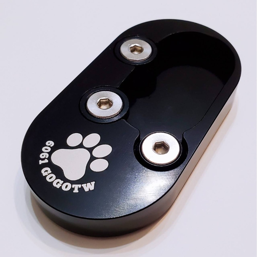 gogoro2 delight 鋁合金 加大座 機車側柱 gogoro3 增高底座 Viva XL 側柱加大 EC05-規格圖7