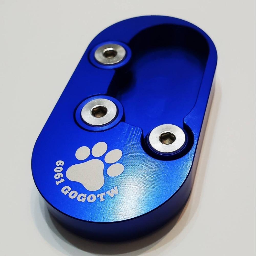 gogoro2 delight 鋁合金 加大座 機車側柱 gogoro3 增高底座 Viva XL 側柱加大 EC05-規格圖7