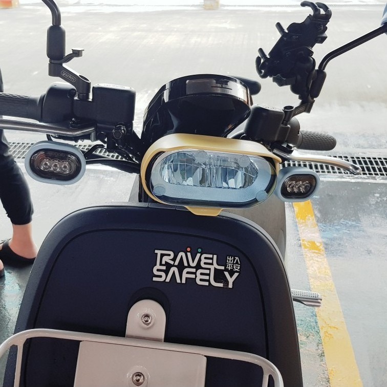 Viva mix Viva XL Gogoro Cross Over 通用 機車大燈護片 改色大燈 機車燈殼 機車燈罩-細節圖6
