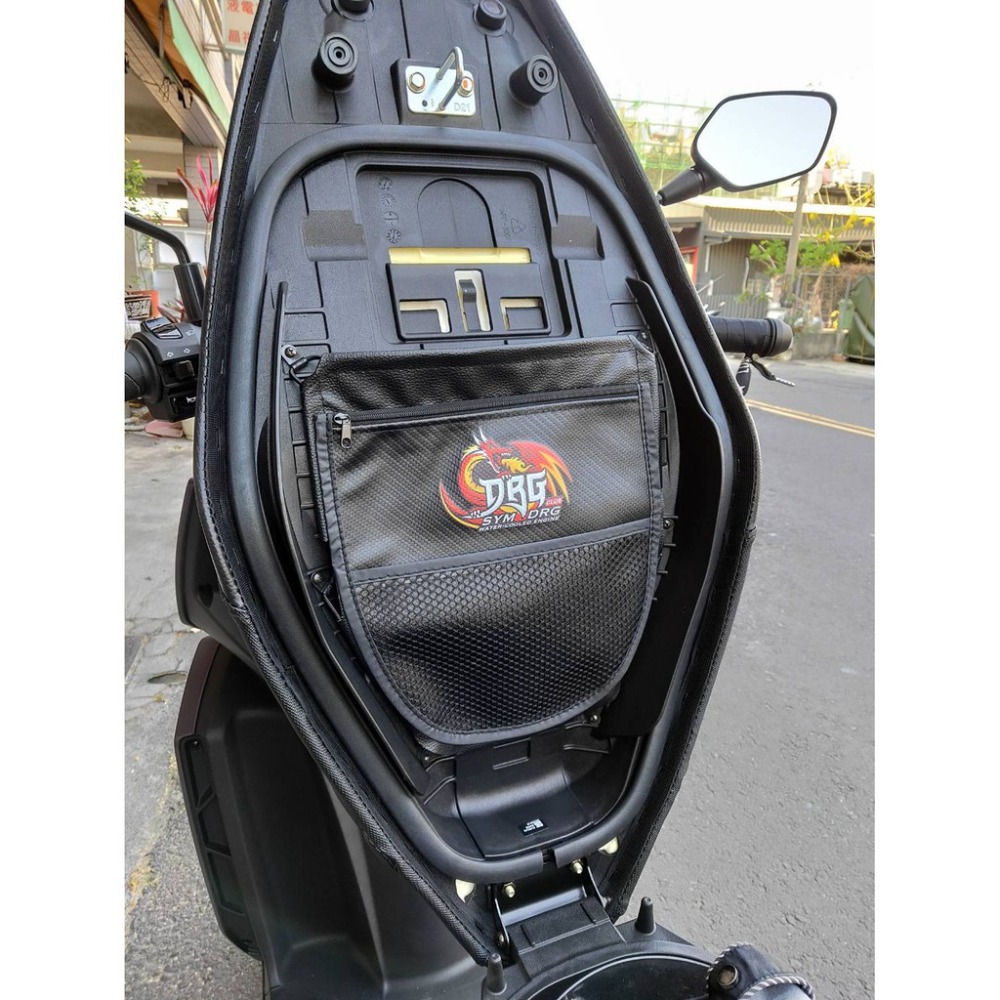 現貨免運 三陽 SYM 通用 機車置物袋 JET fiddle 迪爵 Vega Z1 活力 FNX 車廂置物袋 車廂置物-規格圖9