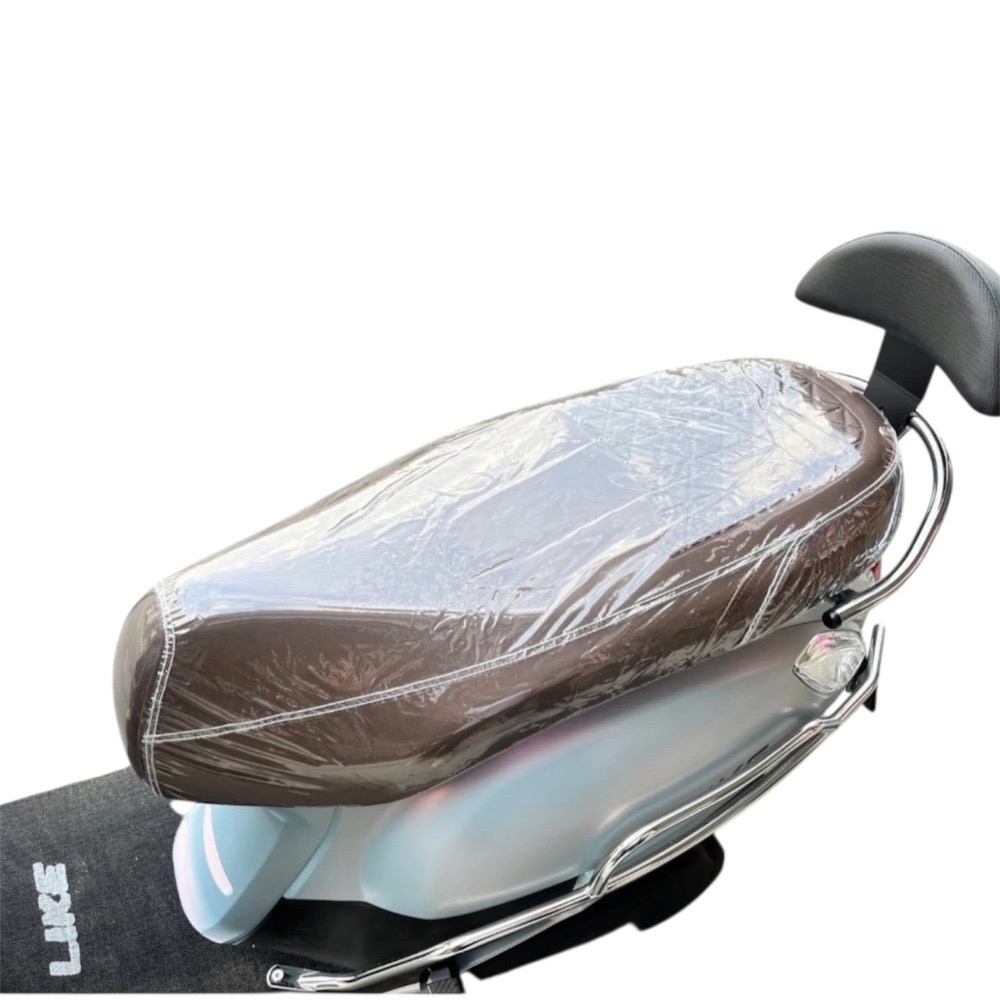 【KYMCO 光陽】LIKE 125/150 透明 隔熱坐墊套 Lilke 透明坐墊套 透氣網套 透明機車椅套 防熱椅套-規格圖5