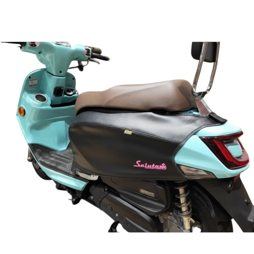 saluto 機車套 車套 Saluto 125 防刮套 坐墊套 SUZUKI saluto 腳踏墊 防塵套 機車車罩-細節圖6