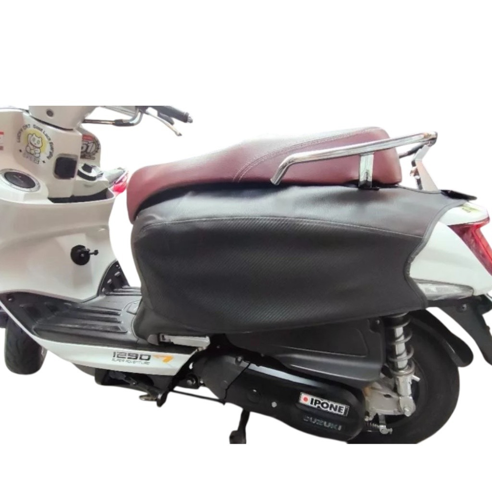 saluto 機車套 車套 Saluto 125 防刮套 坐墊套 SUZUKI saluto 腳踏墊 防塵套 機車車罩-細節圖8