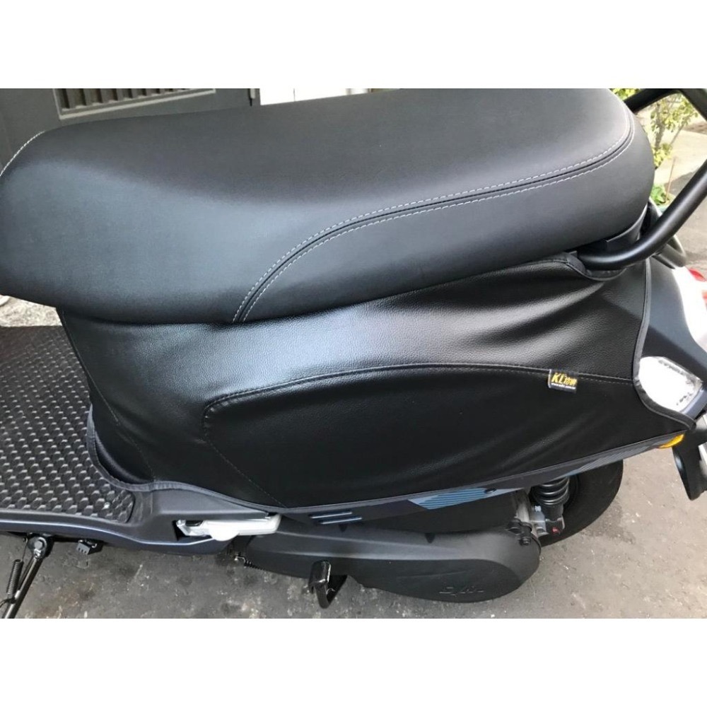 Fiddle 115/125/150/DX  防水防刮 皮革車套 機車車罩 車套 保護套 素黑 乳牛車套-細節圖6