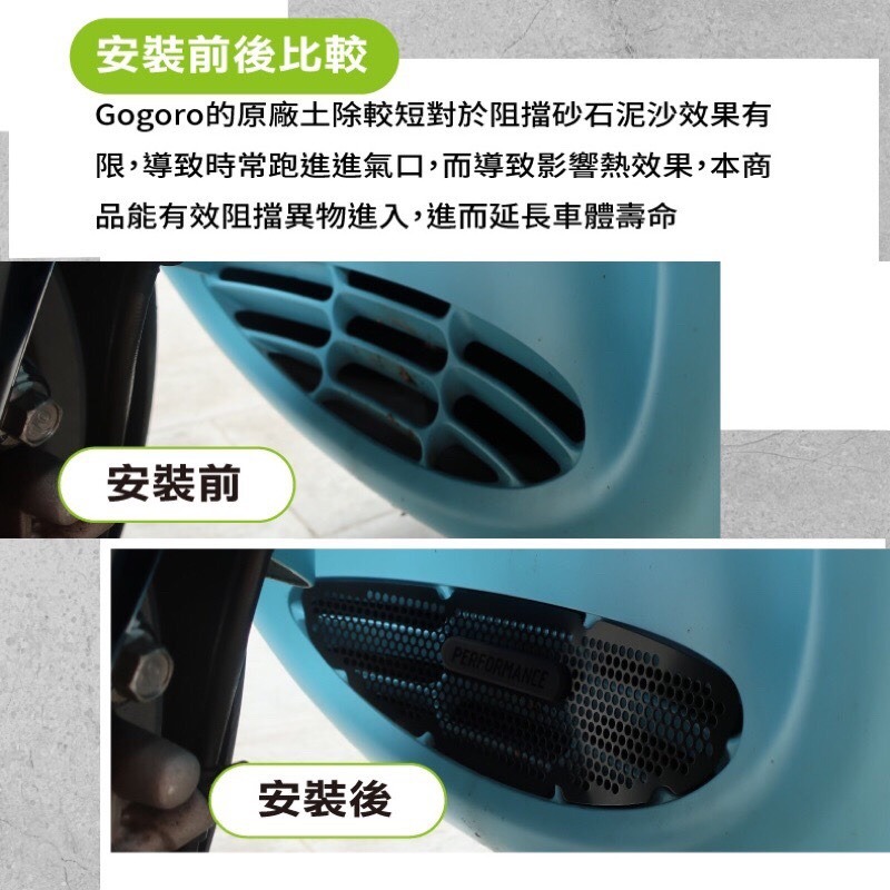 gogoro2 super sport 水箱護網 EC05 ai1/3 鋁合金濾網 護網 進氣孔護網 水箱網 進氣濾網-細節圖4