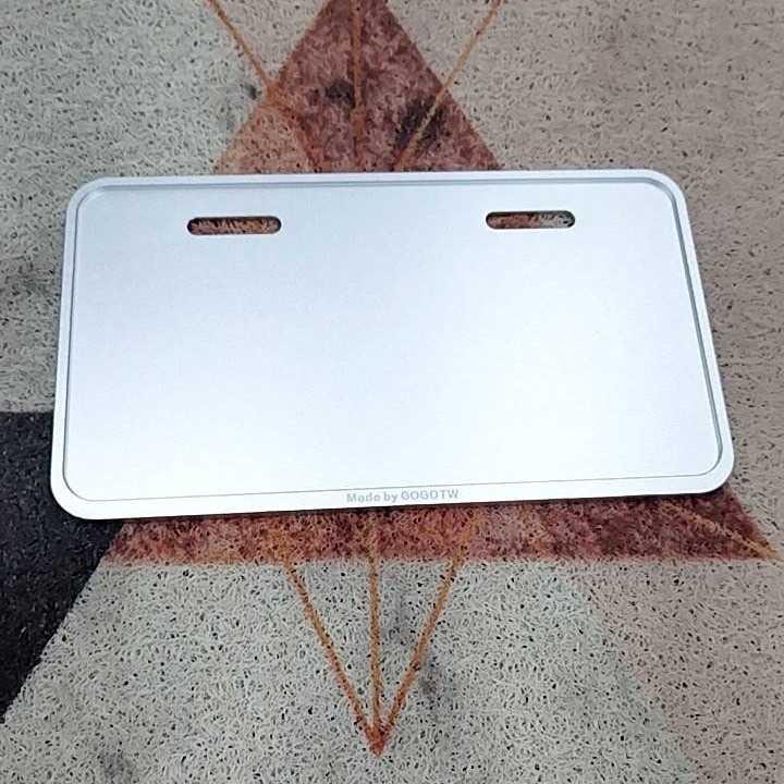 鋁合金車牌框車 機車通用牌框 gogoro JEGO CLBCU KRV DRG JET 勁戰 fiddle-規格圖6