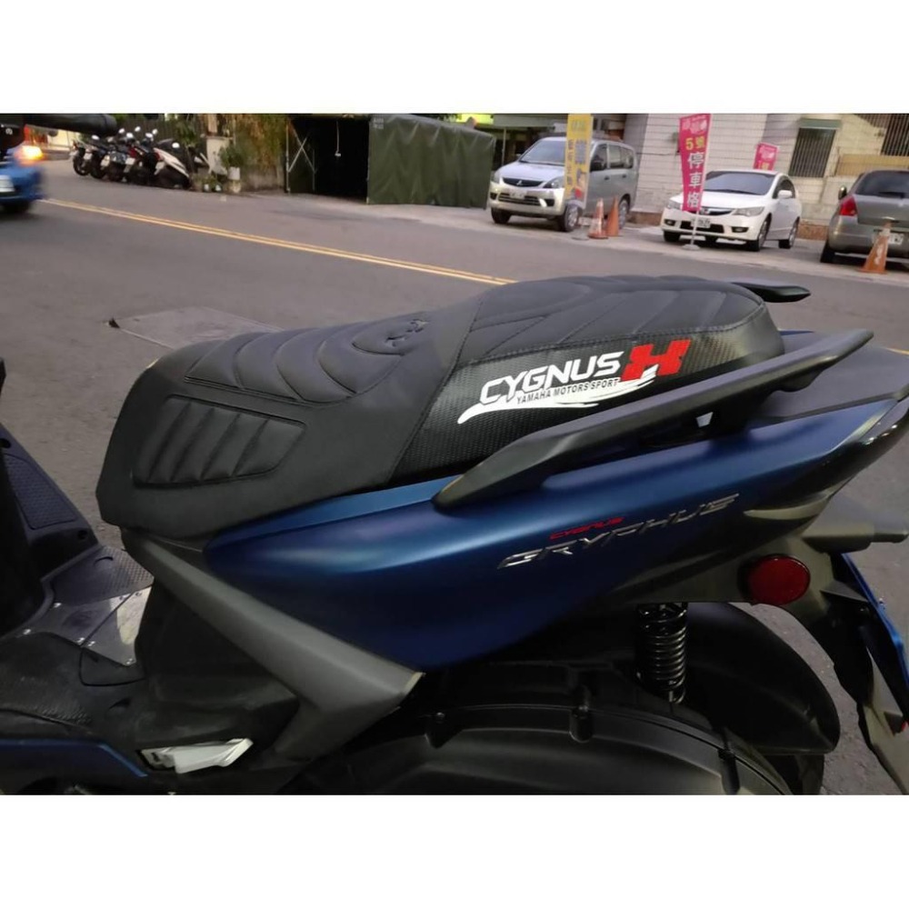 勁戰四/五/六代 鯊魚紋 機車坐墊套(不含坐墊) 可直接套 勁戰4/5/6代專用 椅套 座墊套-細節圖2