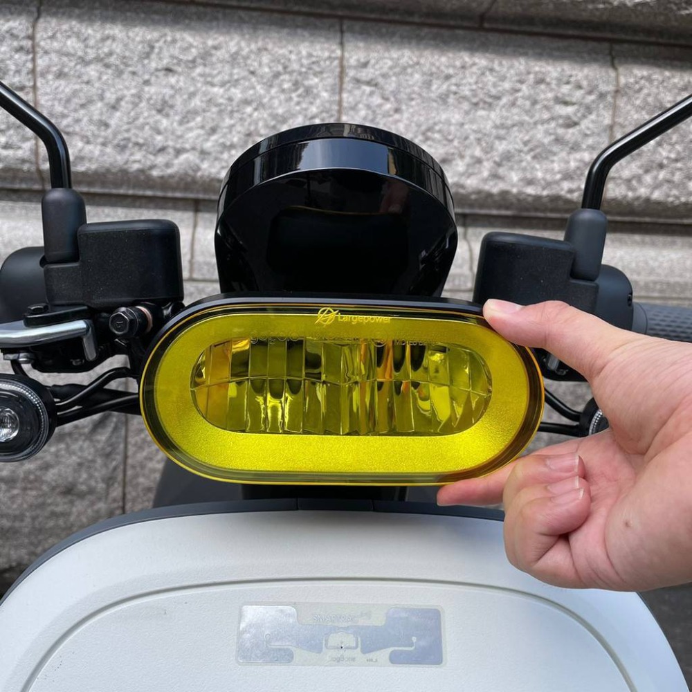 Gogoro Viva 50CC 綠牌 大燈護片 大燈 護片 燈罩 大燈罩 車燈罩 大燈保護片-規格圖6