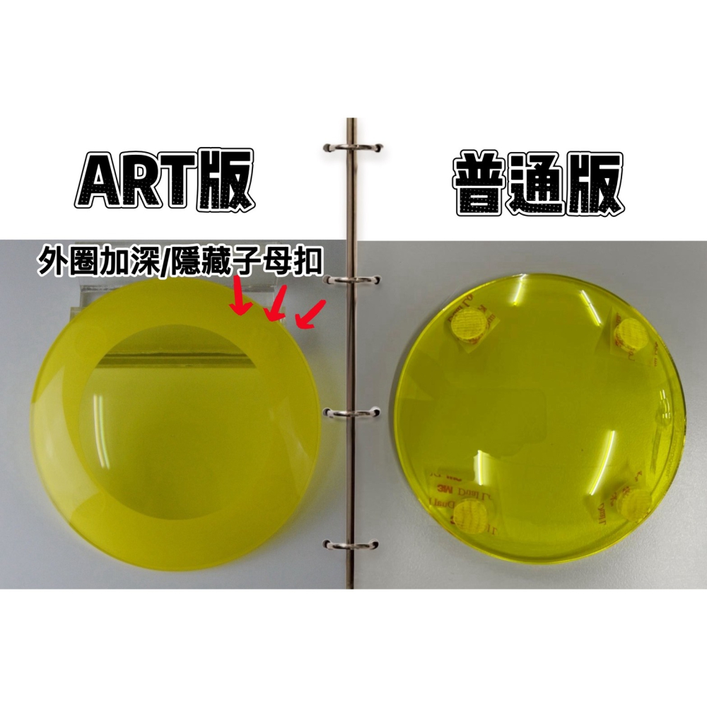 Ｇogoro EZZY JEGO 通用 大燈護片 大燈護目鏡 大燈保護器 大燈殼 gogoro 改色燈罩 大燈改色-細節圖4