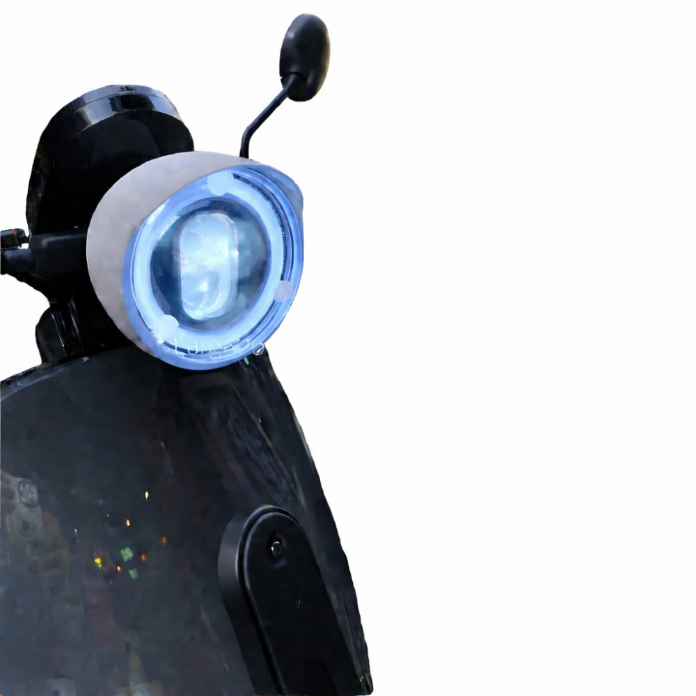 Ｇogoro EZZY JEGO 通用 大燈護片 大燈護目鏡 大燈保護器 大燈殼 gogoro 改色燈罩 大燈改色-細節圖6