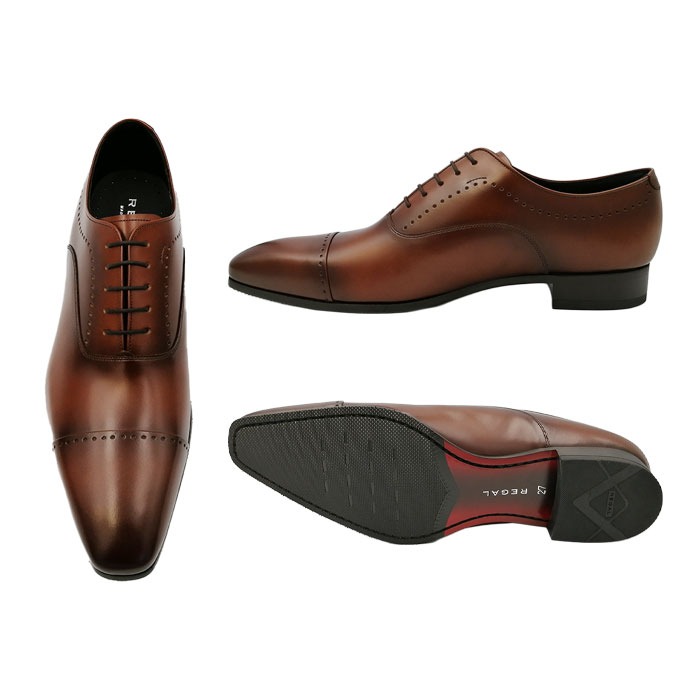 日本 REGAL 麗格｜ REGAL 11LR-BD 25.5號（US7.5）棕色-細節圖5