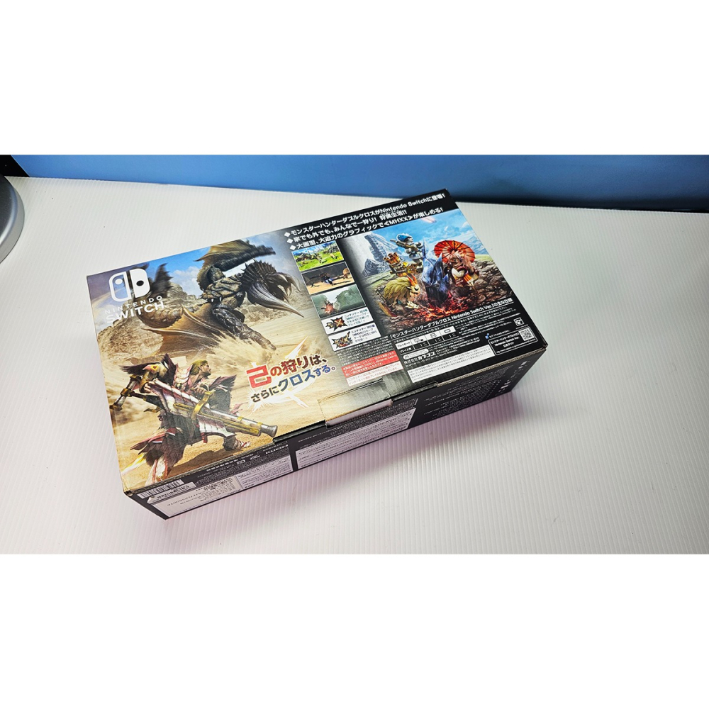 二手 switch 魔物獵人xx 日規Nintendo 魔物獵人XX 特別版 Switch 主機 MHXX 遊戲同捆組-細節圖6
