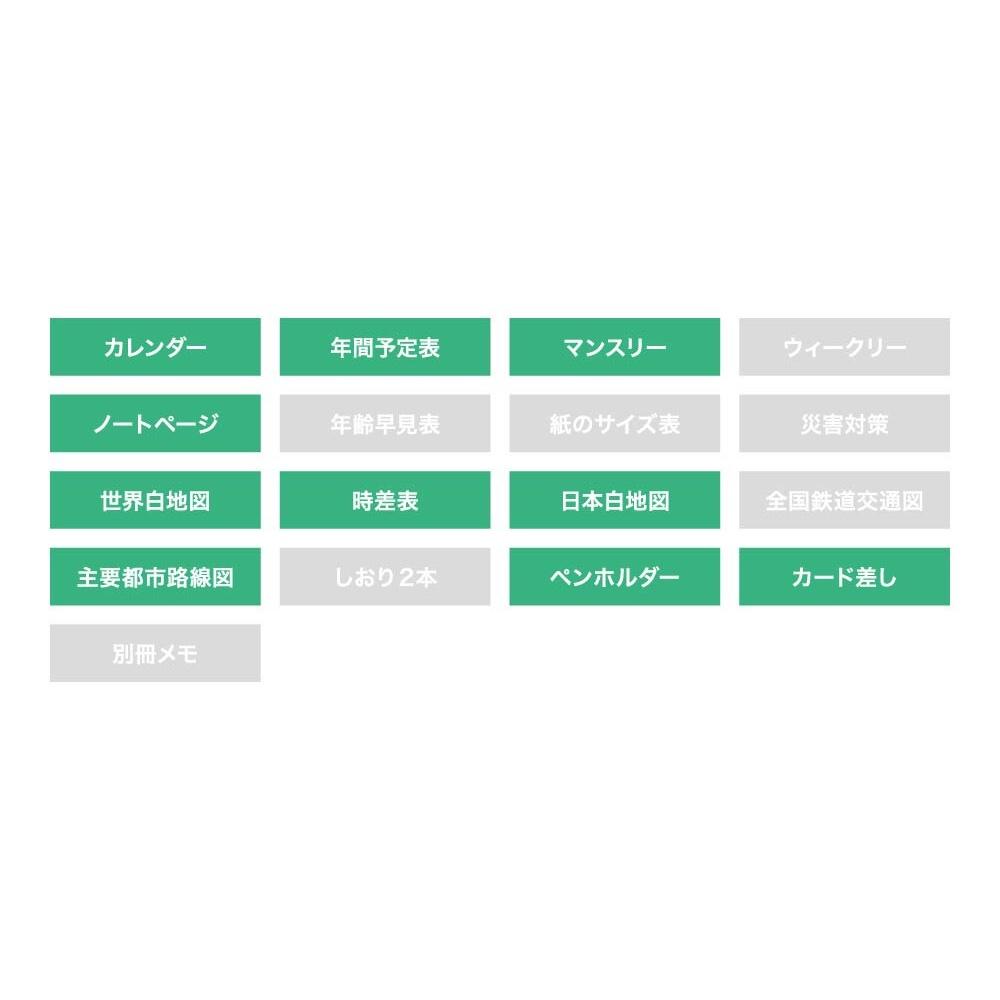 【羊駝兔日本選物】日本直送  MATOKA マトカ 手帳 2024年 花束-細節圖7