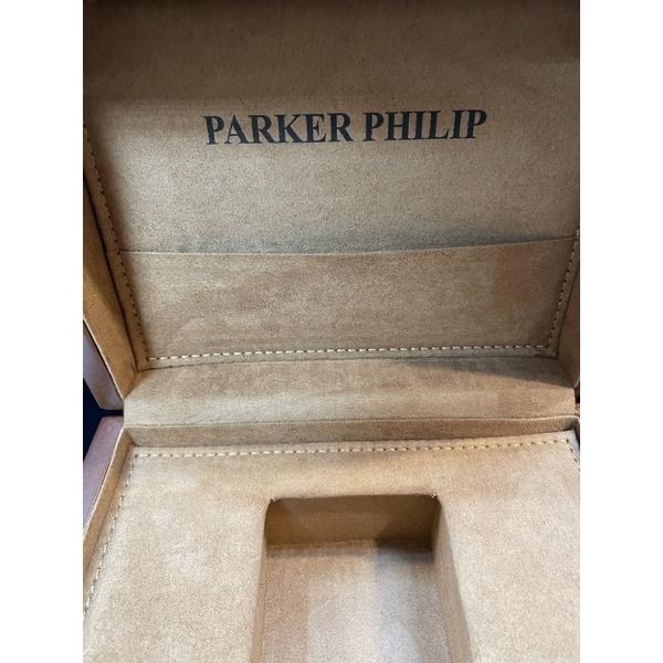 （現貨）（無錶）Parker Philip 木盒 空盒 錶 錶盒 手錶 男錶 女錶 盒子 硬盒 腕錶 經典款-細節圖7