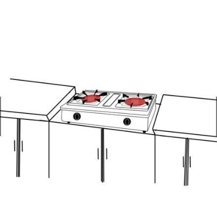 (宅配免運)S030  《愛樂美》紅外線雙口安康檯爐-(瓦斯桶/天然瓦斯) A-221-細節圖2