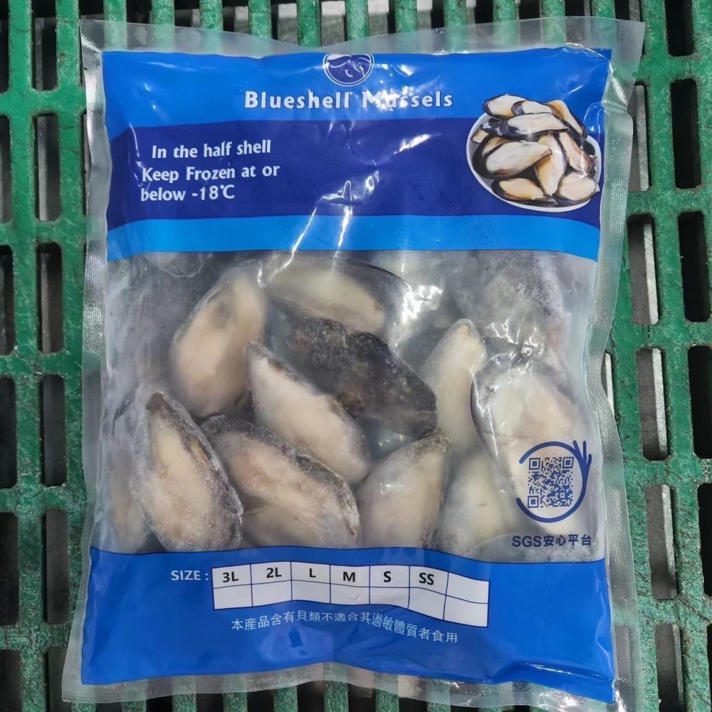 F193 半殼淡菜(700g/ 約21~25顆/包)-細節圖5