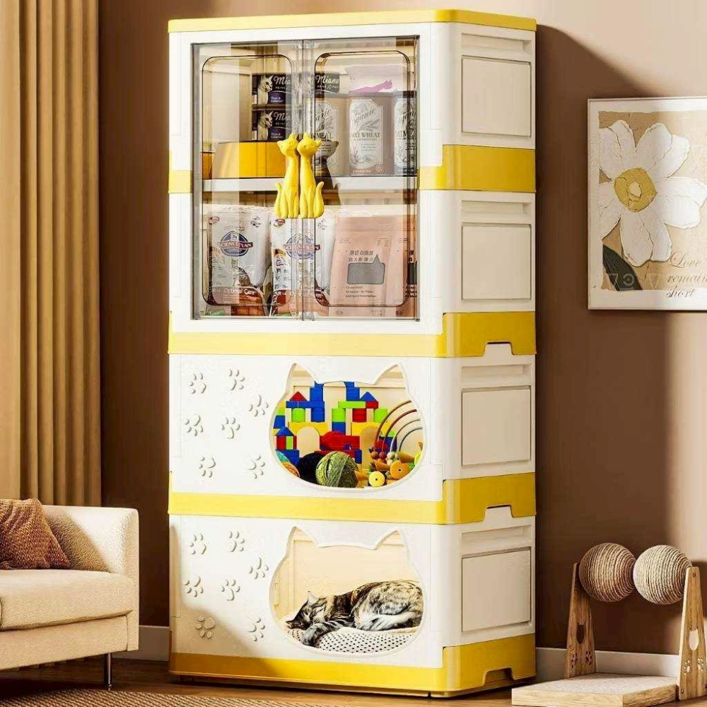 C003 戶外防水雙層收納貓窩(60*30*64cm)-細節圖2