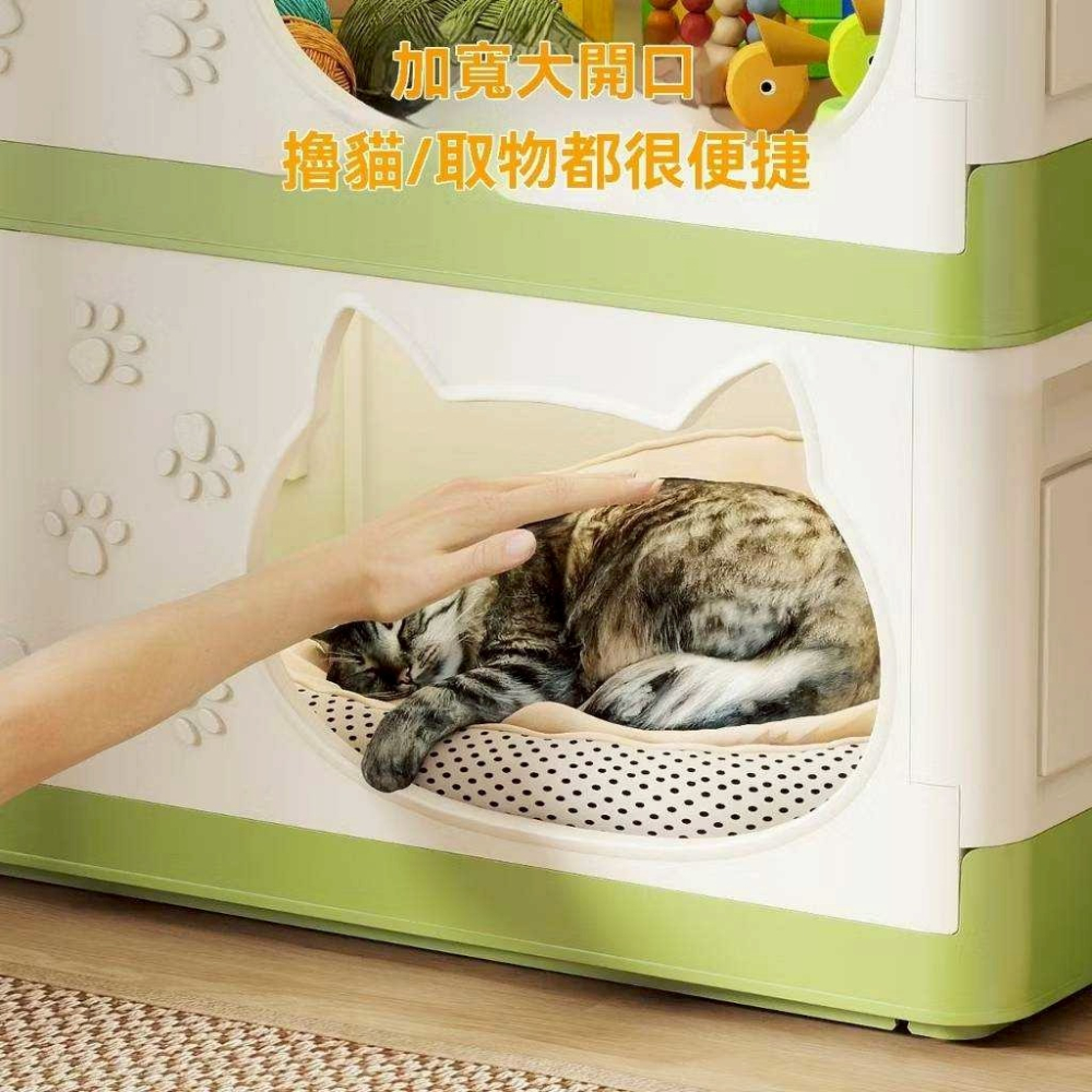 C003 戶外防水雙層收納貓窩(60*30*64cm)-細節圖7
