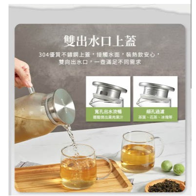 K002 【Snapware康寧密扣】 比得兔耐熱玻璃一壺兩杯組(耐熱玻璃水壺1750ML+2杯組合)-細節圖6