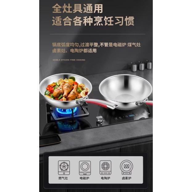 A062 316不鏽鋼炒鍋-細節圖7