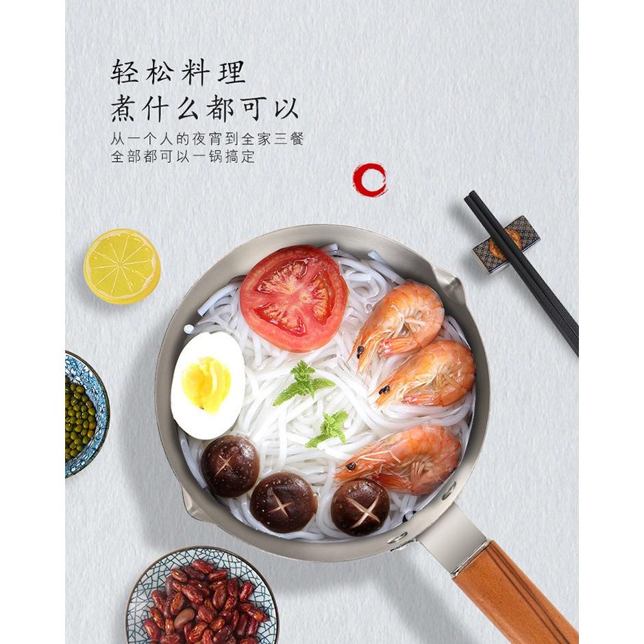 A066 高品質！日式即食304不鏽鋼雪平鍋-細節圖7