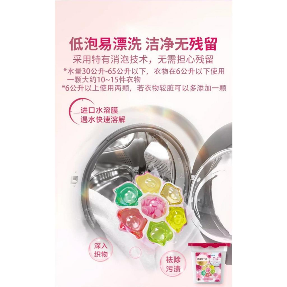 A110 【7in1潔淨留香洗衣凝珠30顆/盒*2組】-細節圖5