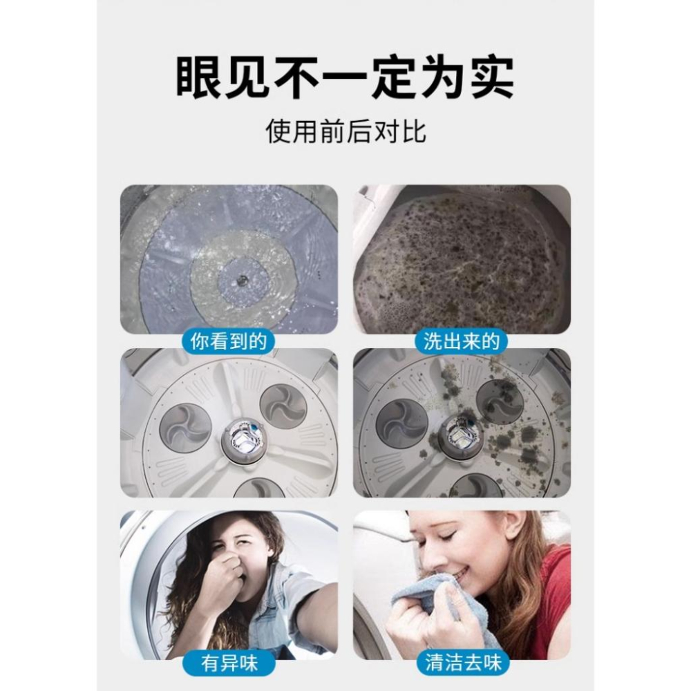 A113【超強除垢洗衣機免浸泡清潔劑250ml/罐*2*5組】-細節圖4