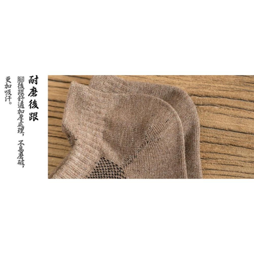 A189 【休閒透氣防滑後提耳男襪-10雙包出*2組】-細節圖2
