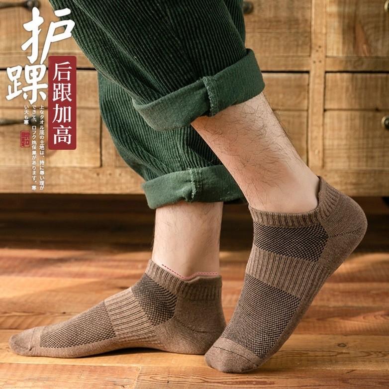 A189 【休閒透氣防滑後提耳男襪-10雙包出*2組】-細節圖6