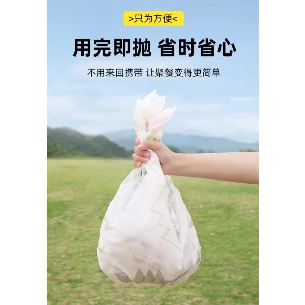 A001【快樂野餐一次性乾爽舒適坐墊10入裝*4組】-細節圖8